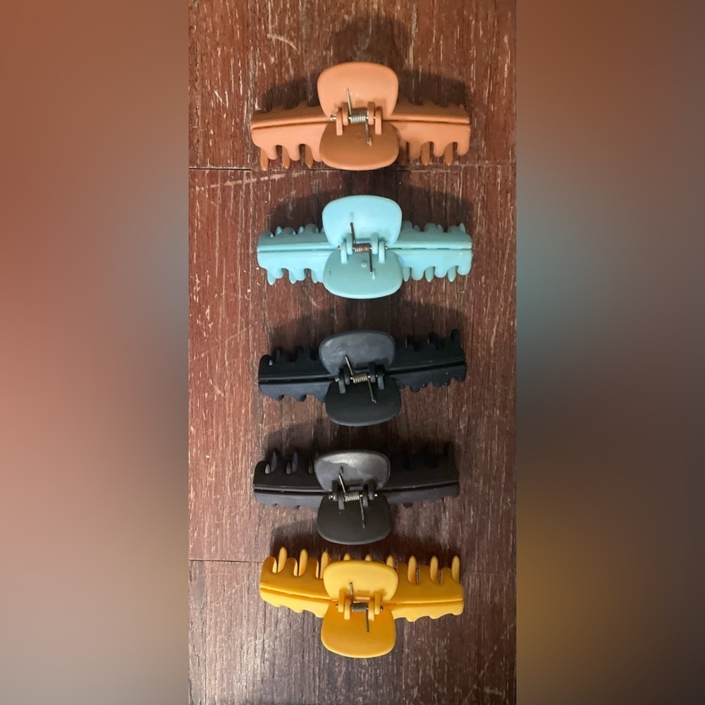 5 Large Claw Clips - Picture 4 of 5